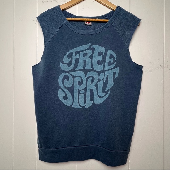 Junk Food Free Spirit Retro Muscle Sweatshirt Women’s Size Medium - Picture 9 of 9